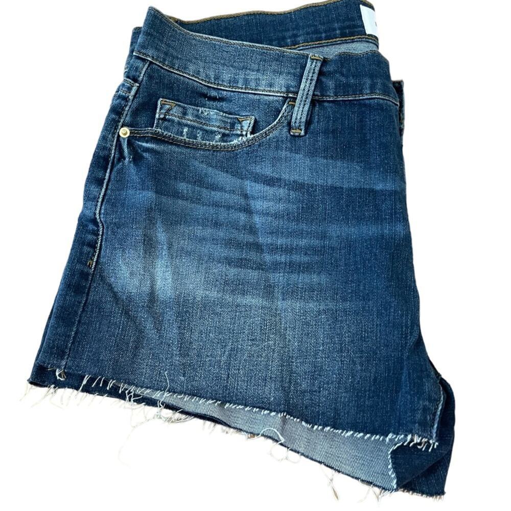 New ~ FRAME ~ Le Cutoff Denim Shorts 29 ADORBS - Picture 4 of 8